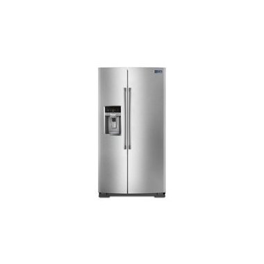 Maytag MSB26C6MDM 25.6 Cu. Ft. Stainless Steel Side-By-Side Refrigerator Energy Star