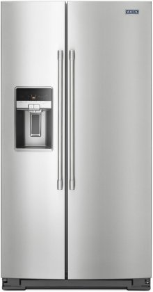 Maytag MSC21C6MFZ 36" Side by Side Counter-Depth 21 cu. ft. Refrigerator (Stainless)