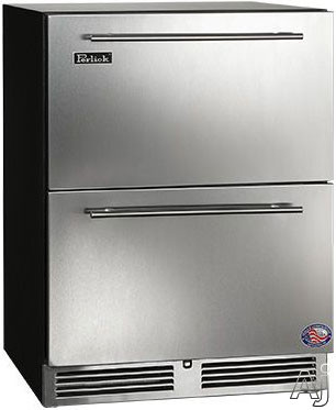 Perlick HA24RB-3-5 24 ADA Compliant Series Drawer Refrigerator with 4.8 cu. ft. Capacity