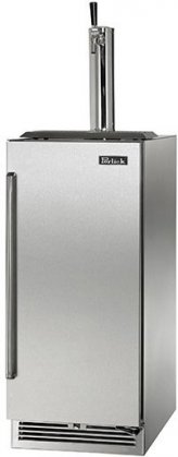 Perlick HP15TO-3-1RC 15" Signature Outdoor Beer Dispenser with 2.8 cu. ft. Capacity  (Stores a 1/6 Barrel)