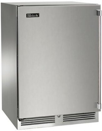 Perlick HP24CS-3-1L 24 Signature Series Indoor Compact Refrigerator with Rapidcool Forced Air Refrigeration System
