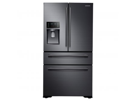 Samsung RF30KMEDBSG 36 Energy Star Qualified French Door Refrigerator with 29.7 cu. ft. Total Capacity  Flex Zone  Ice and Water Dispenser  and Twin Cooling Plus: