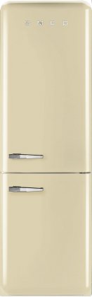 Smeg FAB32UCRRN 24" 50's Retro Style Bottom Freezer Refrigerator with 10.74 cu. ft. Capacity (Right Hinge)