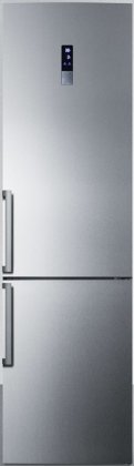 Summit FFBF191SSIM 24 Counter-Depth Refrigerator with Bottom Freezer
