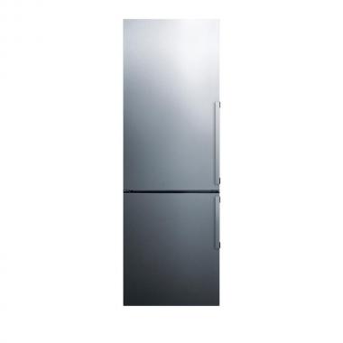 Summit FFBF246SSLHD 24 Bottom Freezer Refrigerator with 7.93 Cu. Ft. Refrigerator Capacity  3.42 Cu. Ft. Freezer Capacity