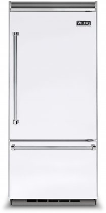 Viking VCBB5363ERWH 36 Professional 5 Series Bottom Freezer Refrigerator with 20.4 cu. ft. Capacity