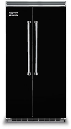 Viking VCSB5423BK 42" Professional 5 Series Side-by-Side Refrigerator (Black)