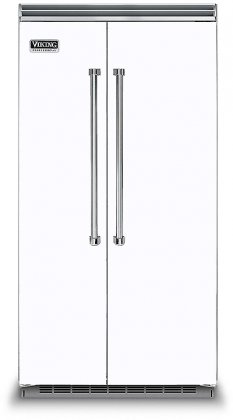 Viking VCSB5423WH 42" Professional 5 Series Side-by-Side Refrigerator (White)