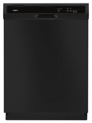 Whirlpool WDF130PAHB 24 Built-In Dishwasher with 3 Wash Cycles  63 dBA Sound Level  Removable Water Filtration System  Star-K Compliant and Heated Dry  in