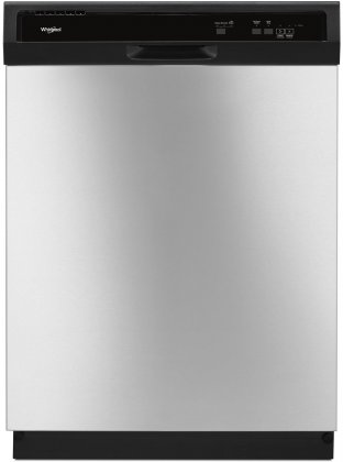 Whirlpool WDF130PAHS 24 Built-In Dishwasher with 3 Wash Cycles  63 dBA Sound Level  Removable Water Filtration System  Star-K Compliant and Heated Dry  in Stainless