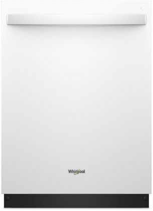Whirlpool WDT970SAHW 24 Energy Star Built-In Fully Integrated Dishwasher with 5 Cycles  6 Options  47 dBA Noise Level  and Stainless Steel Tub  in