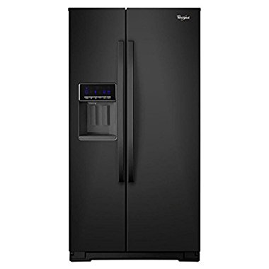 Whirlpool WRS571CIDB 20.6 cu. ft. Counter-Depth Side-by-Side Refrigerator (Black)