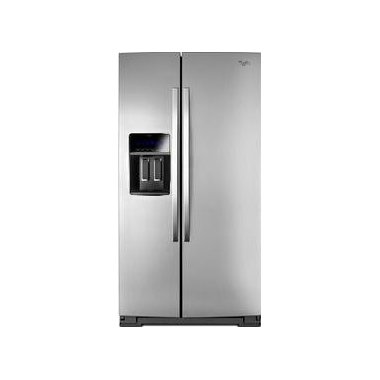 Whirlpool WRS975SIDM 36" Wide Side-by-Side Refrigerator with StoreRight Dual Cooling System, 25 cu. ft.