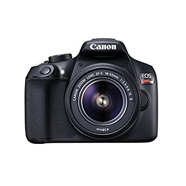 Canon EOS Rebel T6 Digital SLR Camera Kit with EF-S 18-55mm f/3.5-5.6 IS II Lens (Black)