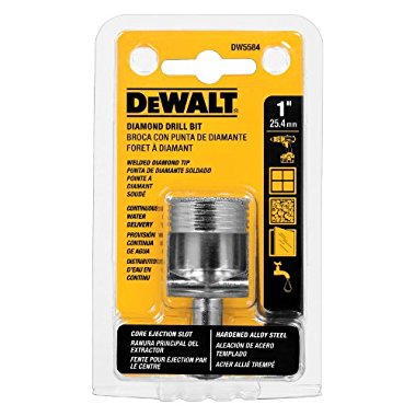 DeWalt DW5584 1 Diamond Drill Bit