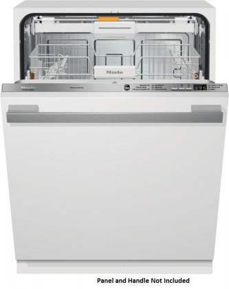 G6165SCVI | Miele Futura Crystal Dishwasher Accepts Custom Cabinet Panels