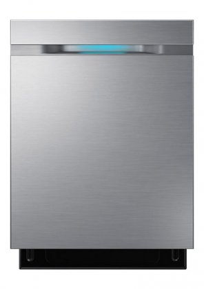 Samsung DW80J7550US 24" Built In Dishwasher with 15 Place Settings  44 dBA Noise Level, Hidden Touch Controls