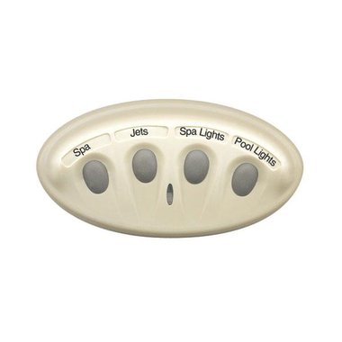 Pentair iS4 Four-Function Spa-Side Remote, White, 150' Cable (520094)