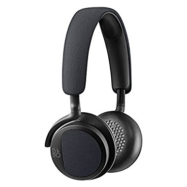 B&O PLAY by Bang & Olufsen Beoplay H2 On-Ear Headphone with Microphone (Carbon Blue)