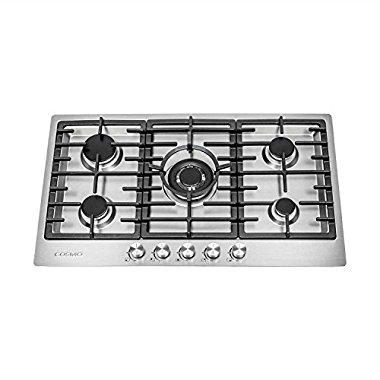 Cosmo VA-S950M Stainless Steel Gas Cooktop