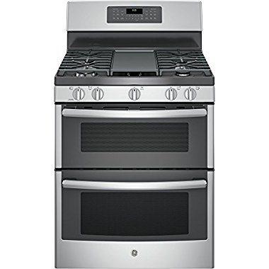 GE JGB860SEJSS 30 Stainless Steel Gas Sealed Burner Double Oven Range Convection