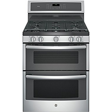 GE PGB960SEJSS Profile 30 Stainless Steel Gas Sealed Burner Double Oven Range