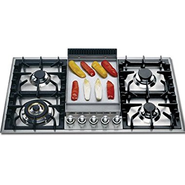 Ilve UHP95FC 36 Gas Cooktop