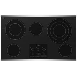 Whirlpool G9CE3675XS Electric Cooktop