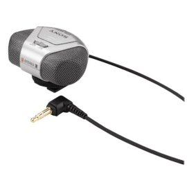 Sony ECMS930C Camcorder  Microphones