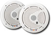 6.5&quot Coaxial Marine Speakers - White - DMS652