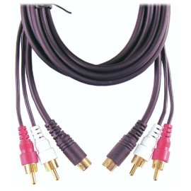 GE S-Video/Composite Audio Cable