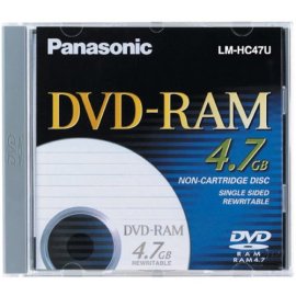 Panasonic 4.7GB DVD-RAM X3-STORAGE MEDIA