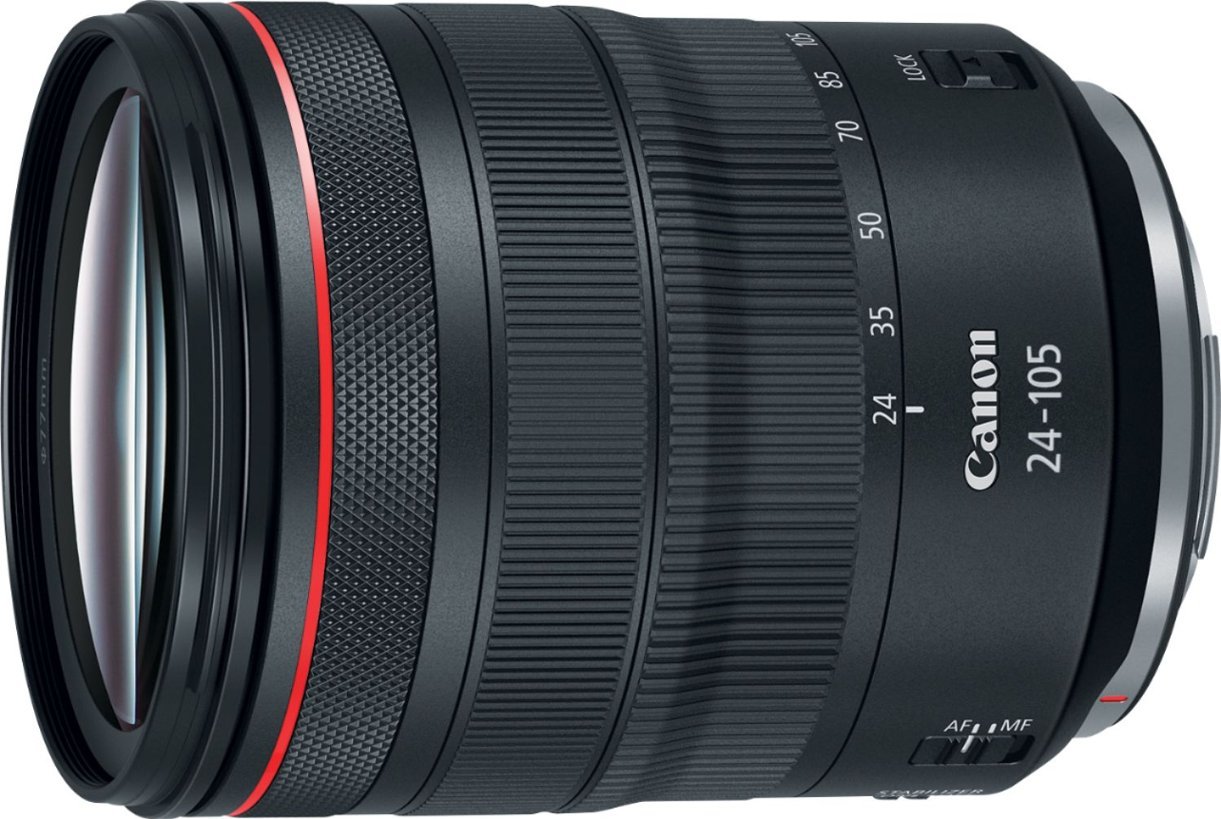 Canon RF 24-105mm F4 L IS USM Standard Zoom for EOS R Cameras, 2963C002