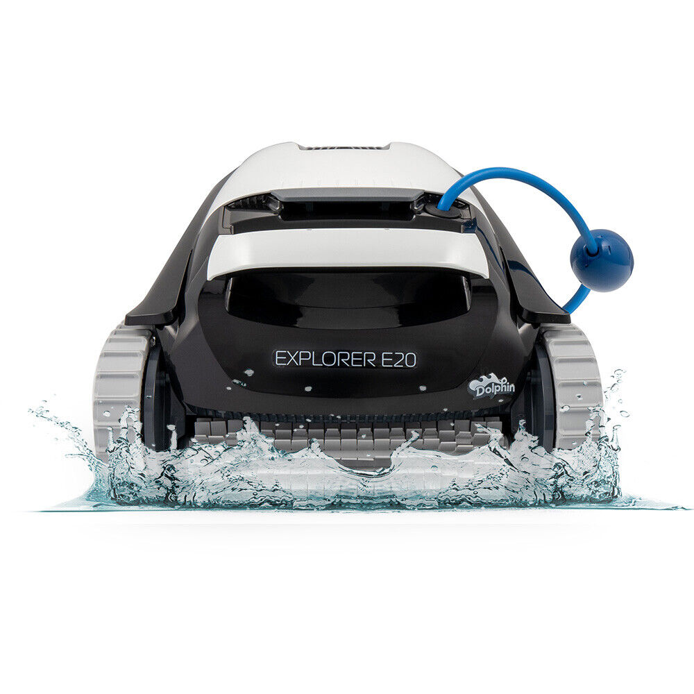 Dolphin Explorer E20 Robotic Pool Cleaner for In Ground up to 33 ft, 99996148-XP