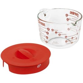 Pyrex Measure Cup with Versa-Lid - 8 Cup