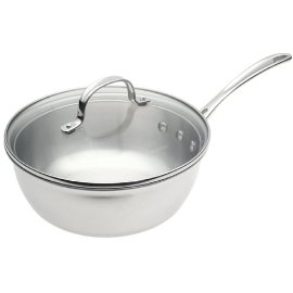 Calphalon Tri-Ply Collector's Edition 3-Quart Chef's Pan with Lid