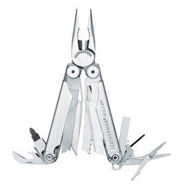 Leatherman Wave with Leather Sheath, New Version (830039)