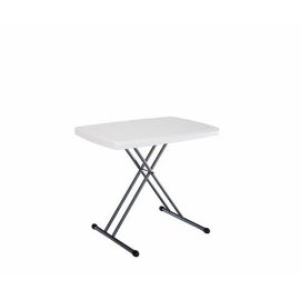 Lifetime 28241 30-Inch Personal Folding Table, White-Granite (30 x 20 Inch Molded Top) - White Granite