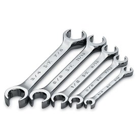 Sk 381 5 Piece Superkrome Fractional Flare Nut Wrench Set