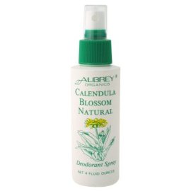Aubrey Organics - Calendula Blossom Natural Deodorant Spray, 4 fl oz spray, Buy it at The Vitamin Shoppe and Enjoy FREE Shipping on $75 purchase - Limited time offer!