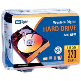 Western Digital WD3200JBRTL 320 GB 7200 RPM EIDE Hard Drive