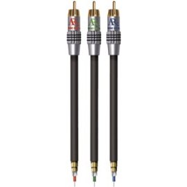 Acoustic Research PR190 Component Video 3 pc Red/Blue/Green w/males ends (3 feet)