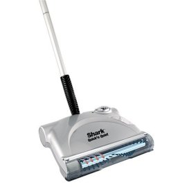 Euro-Pro Shark V1725 Quick-and-Quiet 10-Inch Cordless Sweeper - Silver