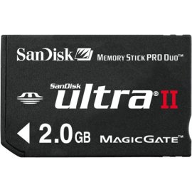 SanDisk 2 GB Ultra II Memory Stick PRO Duo