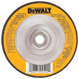 DEWALT DW4522 4-1/2" X 1/8" X 5/8"-11 General Purpose Metal Cutting Wheel