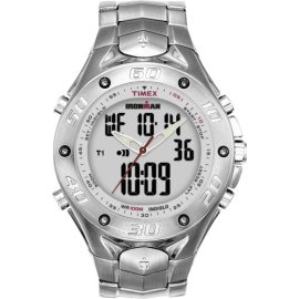 Timex # T56371 Ironman Triathlon 42 Lap Combo Dual Tech Dress Watch