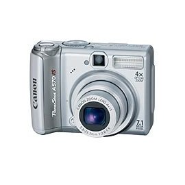Canon PowerShot A570IS 7.1MP Digital Camera with 4x Optical Image Stabilized Zoom