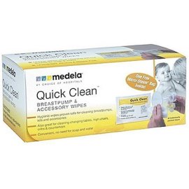 Quick Clean Breastpump / Accessories Wipes - 40 ct