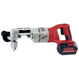Milwaukee 0721-21 V28 28-Volt Lithium-Ion  1/2-Inch Cordless Right Angle Drill/Driver Kit