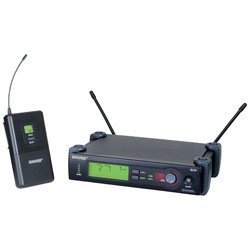 Shure SLX14/93 Wireless System with WL93 Lavalier Microphone, J3 Frequency